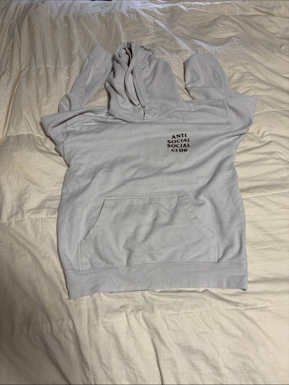 Anti Social Social Club White Hoodie